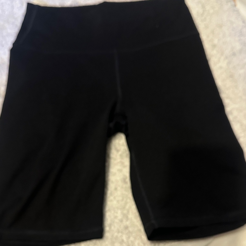 Women's Black Bike Shorts